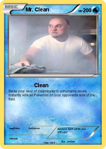 Pokemon Mr. Clean