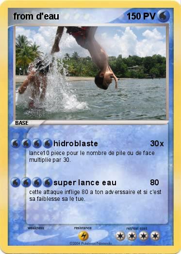 Pokemon from d'eau