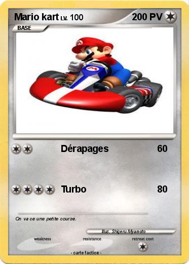 Pokemon Mario kart