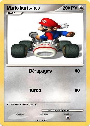 Pokemon Mario kart