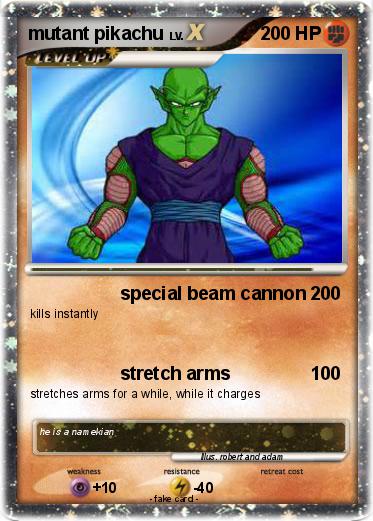 Pokemon mutant pikachu