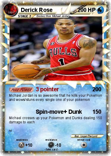 Pokemon Derick Rose