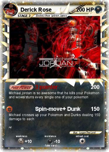 Pokemon Derick Rose