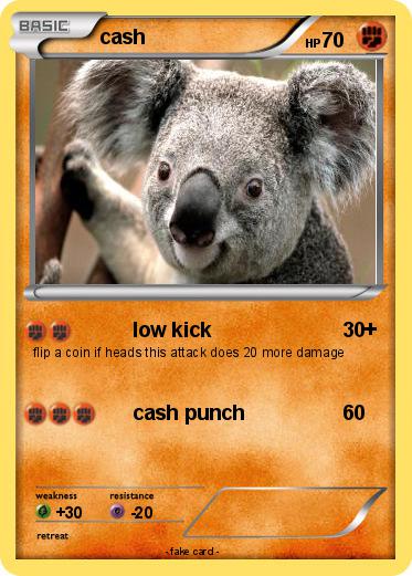 Pokemon cash