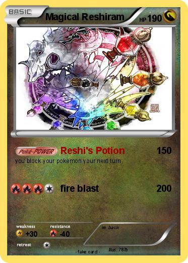 Pokemon Magical Reshiram