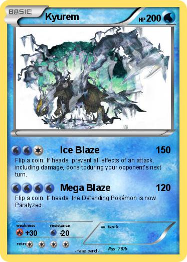 Pokemon Kyurem