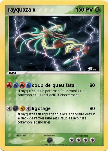 Pokemon rayquaza x