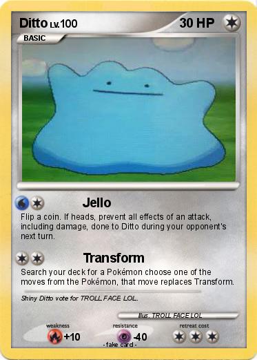 Pokemon Ditto