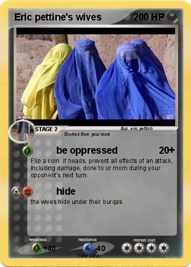 Pokemon Eric pettine's wives