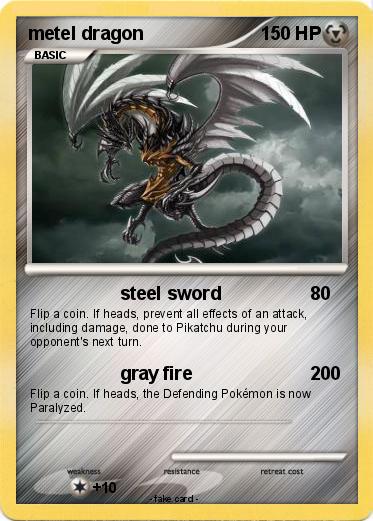 Pokemon metel dragon