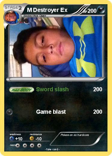 Pokemon M Destroyer Ex