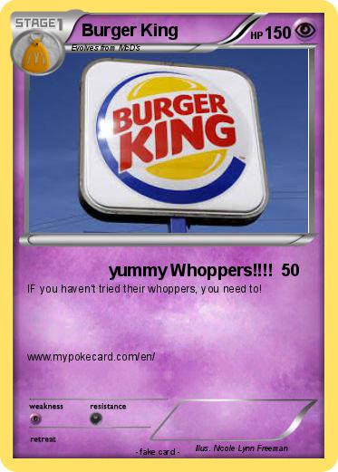 Pokemon Burger King