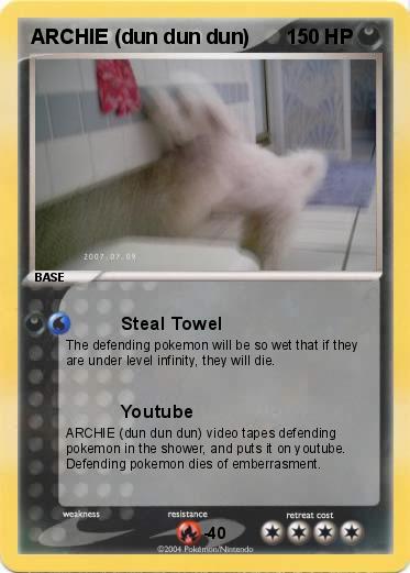 Pokemon ARCHIE (dun dun dun)