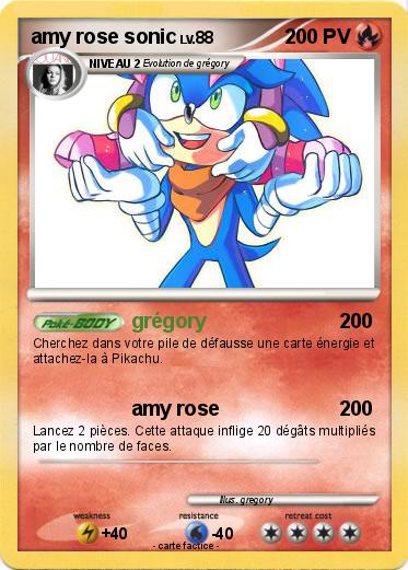 Pokemon amy rose sonic