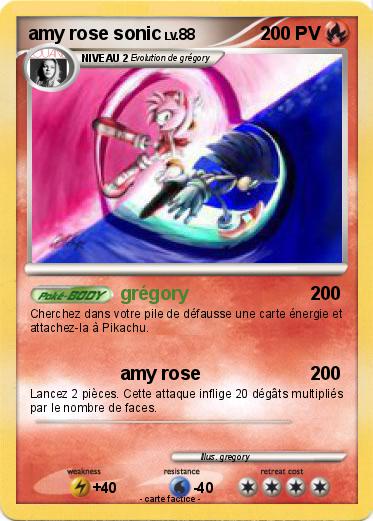 Pokemon amy rose sonic