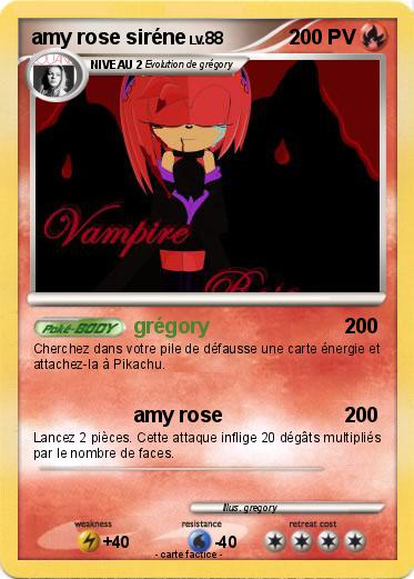 Pokemon amy rose siréne