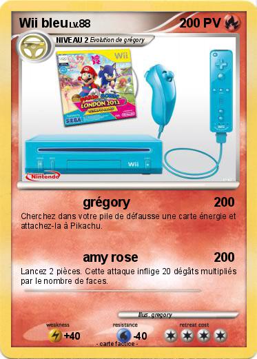 Pokemon Wii bleu