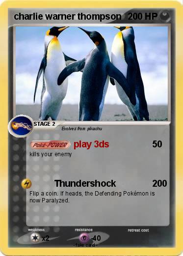 Pokemon charlie warner thompson