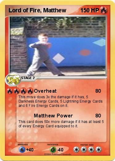 Pokemon Lord of Fire, Matthew