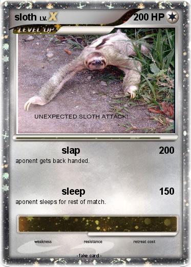 Pokemon sloth