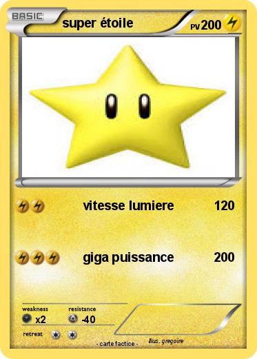 Pokemon super étoile