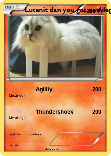 Pokemon Lutenit dan you got new legs!!!?