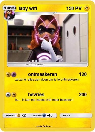 Pokemon lady wifi
