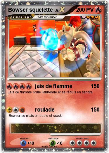 Pokemon Bowser squelette