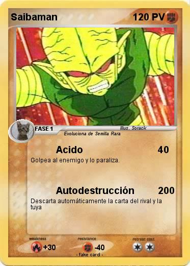 Pokemon Saibaman