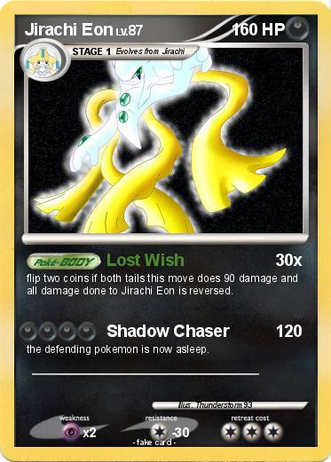 Pokemon Jirachi Eon