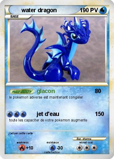 Pokemon water dragon