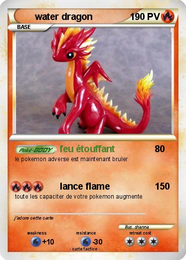Pokemon water dragon