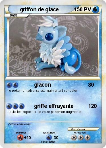 Pokemon griffon de glace