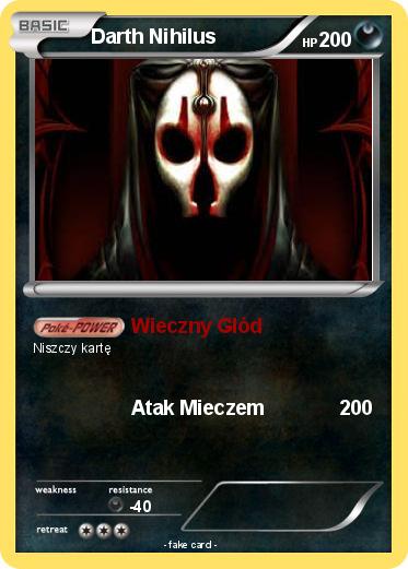 Pokemon Darth Nihilus