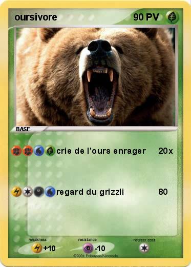 Pokemon oursivore