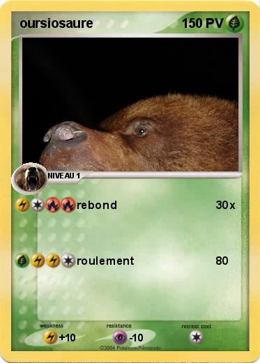Pokemon oursiosaure