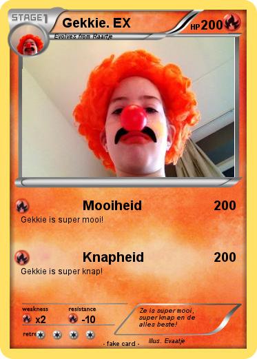 Pokemon Gekkie. EX