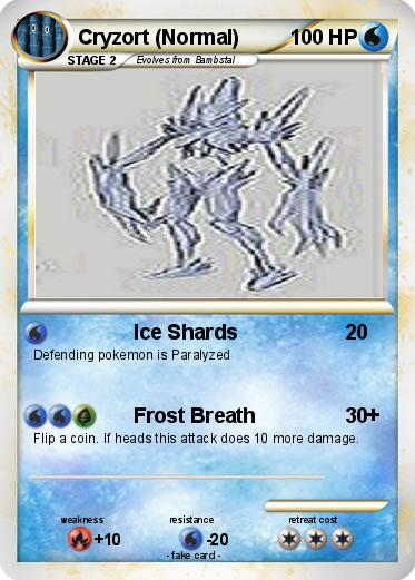 Pokemon Cryzort (Normal)