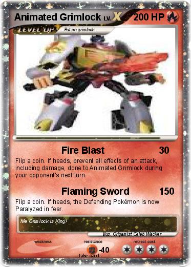 Pokemon Animated Grimlock