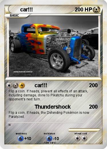 Pokemon car!!!