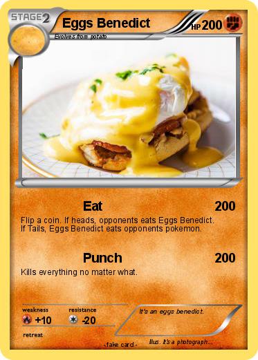 Pokemon Eggs Benedict
