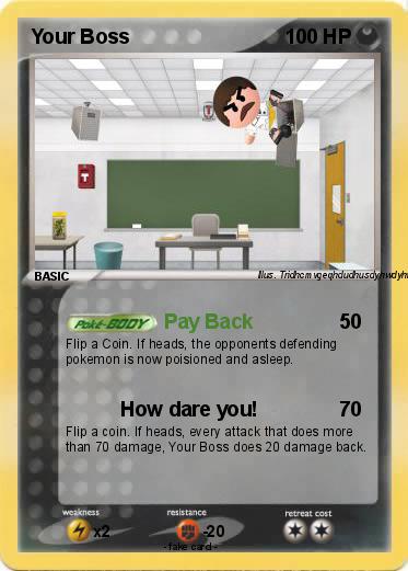 Pokemon Your Boss