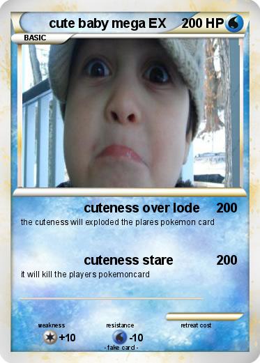 Pokemon cute baby mega EX
