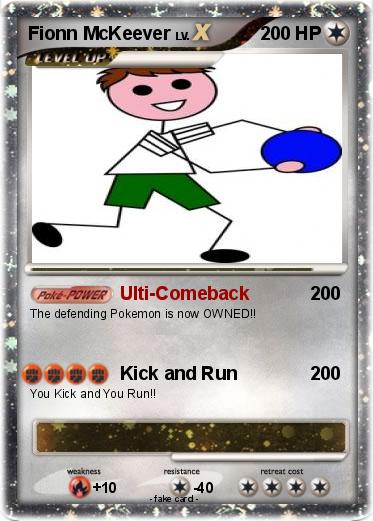 Pokemon Fionn McKeever