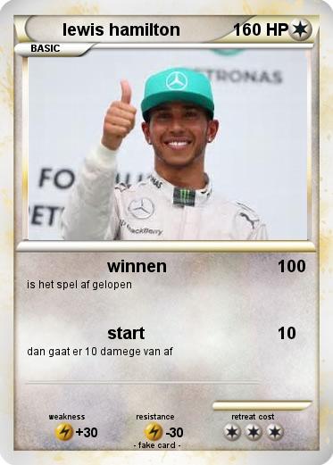 Pokemon lewis hamilton