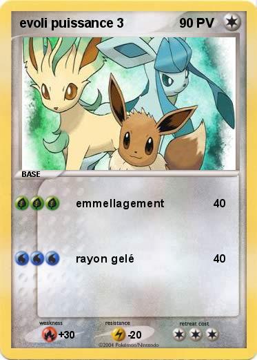 Pokemon evoli puissance 3