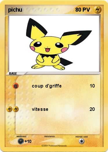Pokemon pichu 