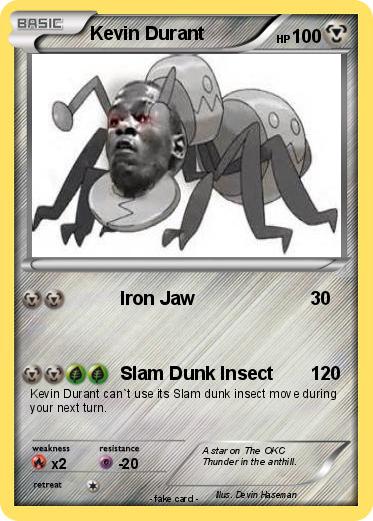 Pokemon Kevin Durant