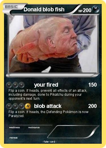 Pokemon Donald blob fish