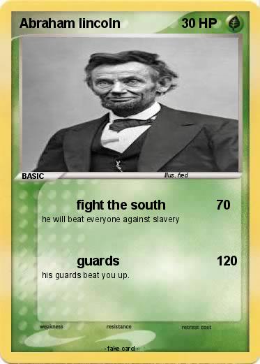 Pokemon Abraham lincoln